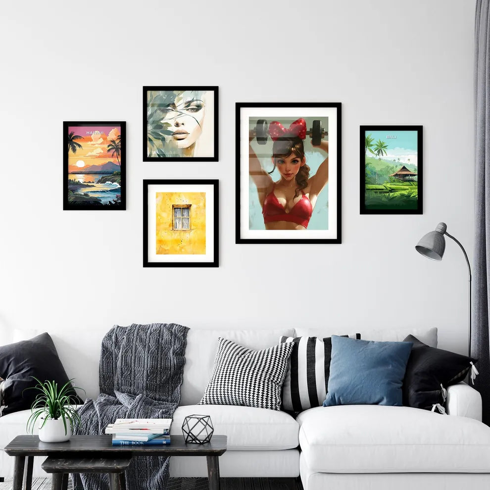 American pin up Wall Art