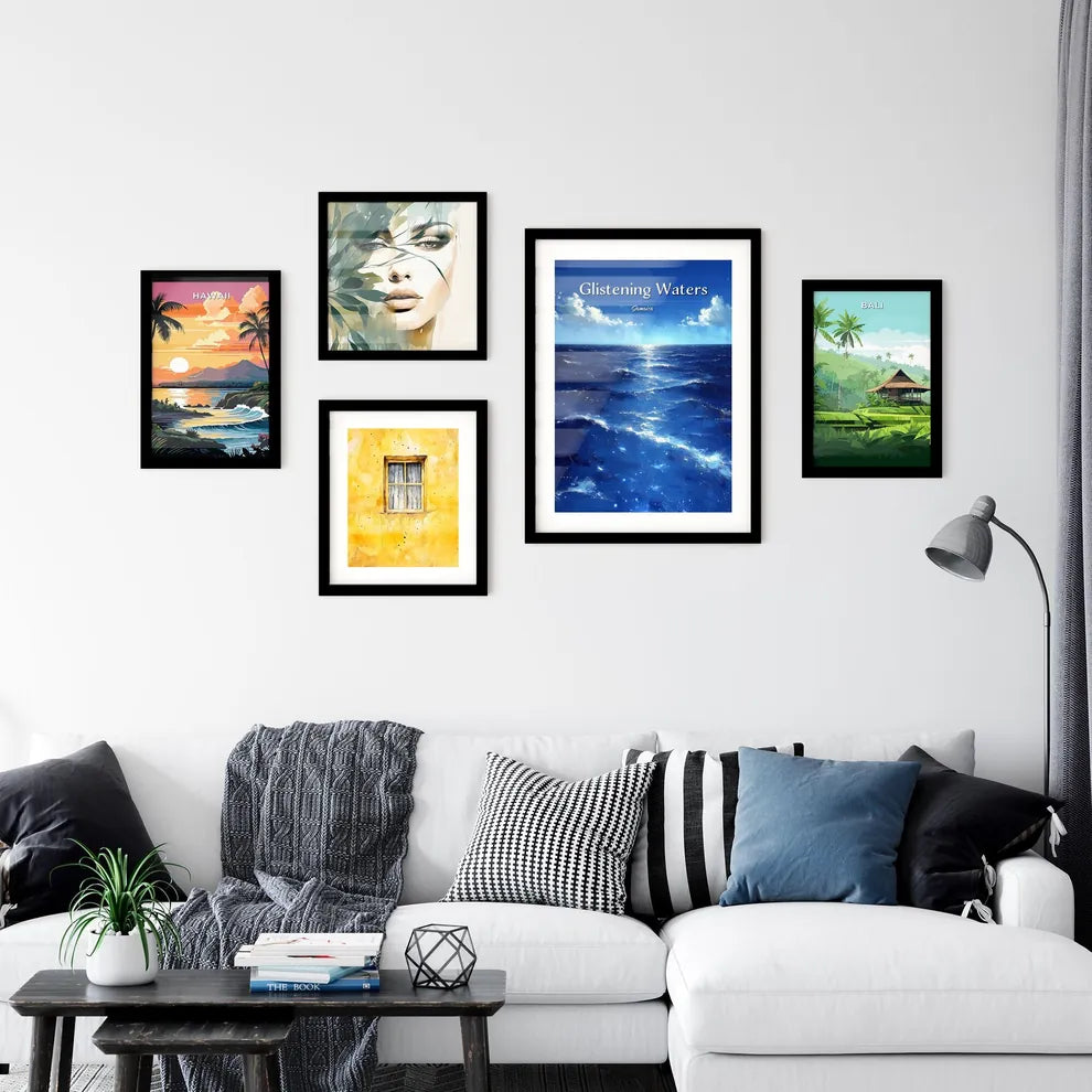 Glistening Waters Luminous Lagoon Wall Art