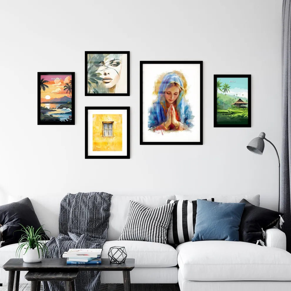 Mary Mother of God Poster Wall Art