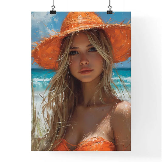 Beach Painting Poster