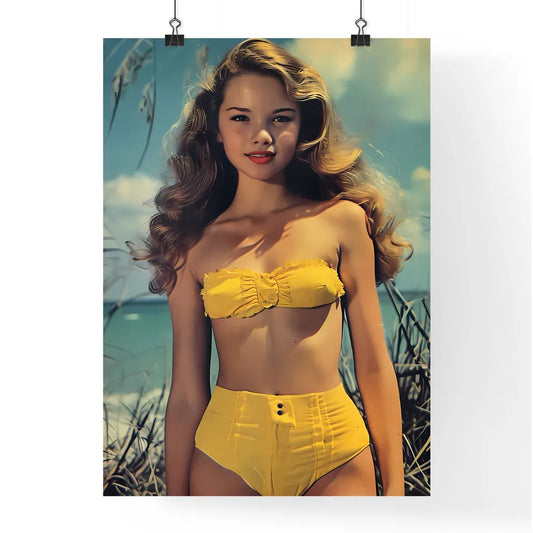 Beach Painting Poster