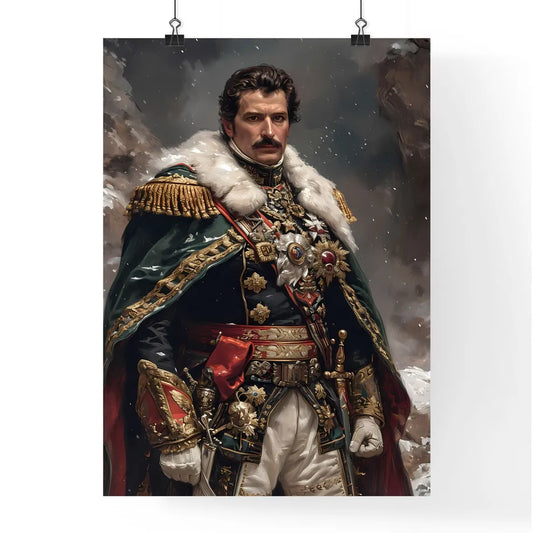 Royal guard - Art print of a man in a g Poster