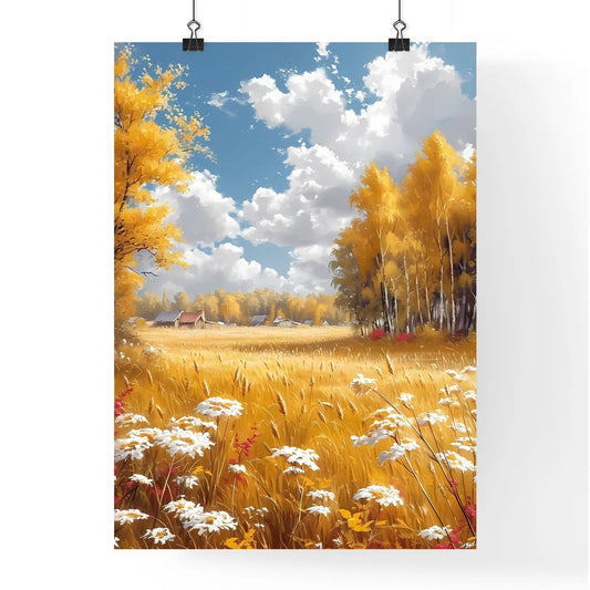 Autumn scenery Poster