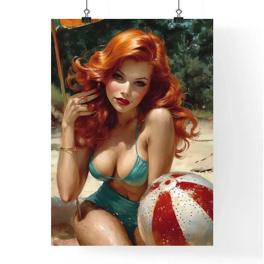 Jessica Rabbit - Art print of a woman in a Poster