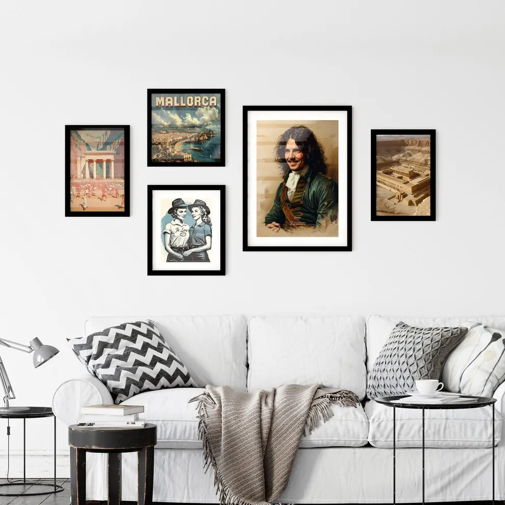 George, Anson, 1697 - 1762, A Poster of a man in a military uniform Default Title