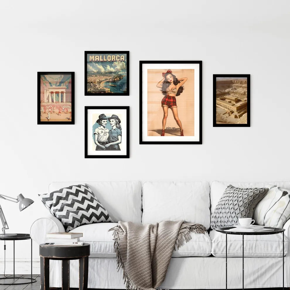 pin up Wall Art