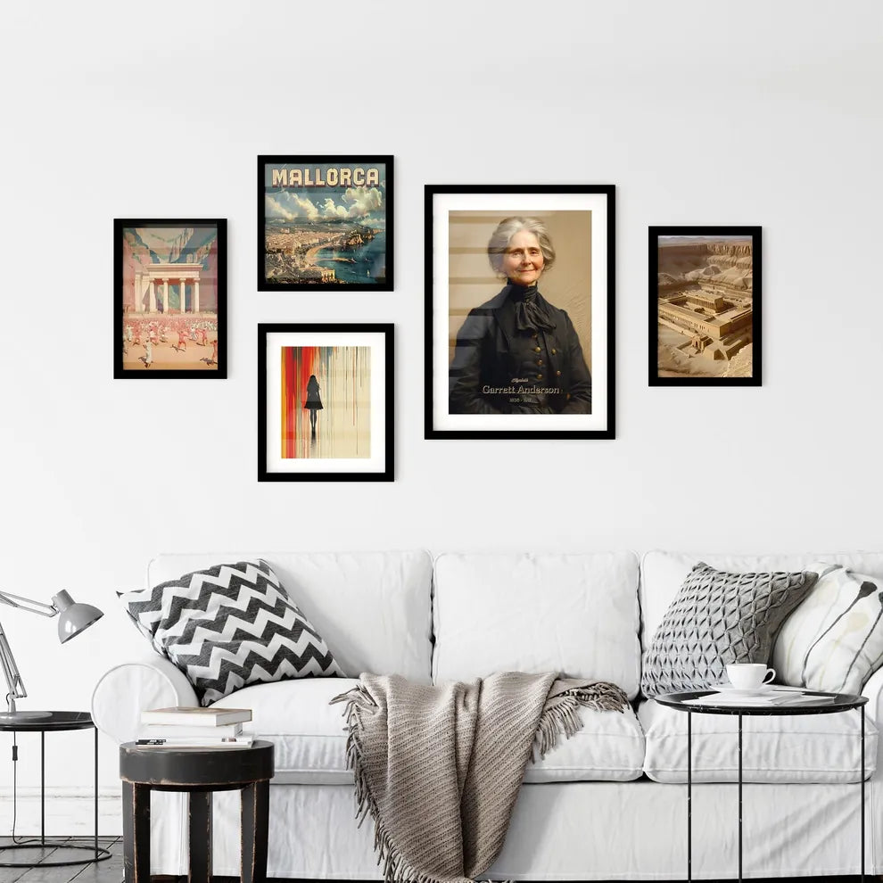 Elizabeth, Garrett Anderson, 1836 - 1917, A Poster of a woman in a black jacket Default Title