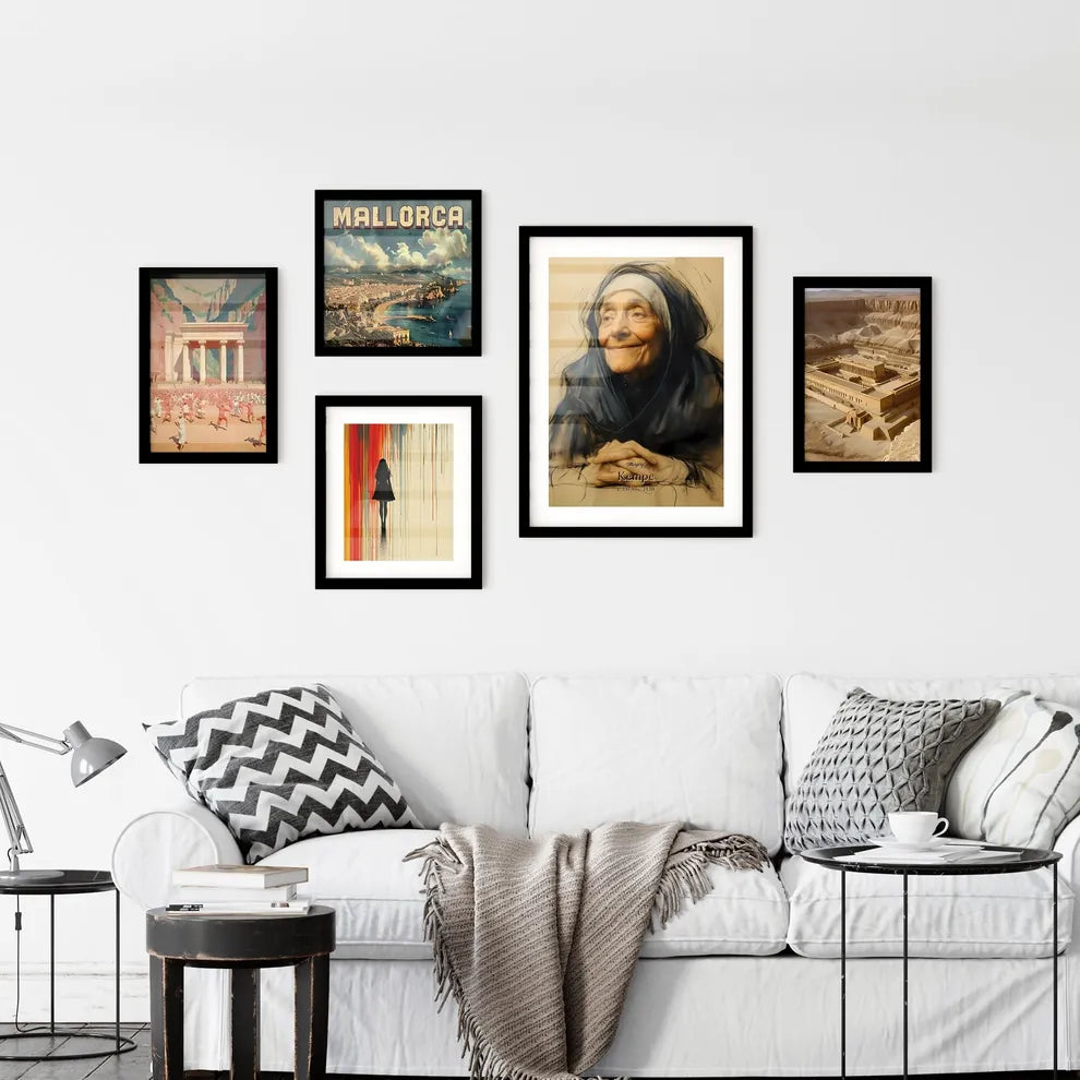 Margery, Kempe, c. 1373 - c. 1438, A Poster of a painting of a nun Default Title