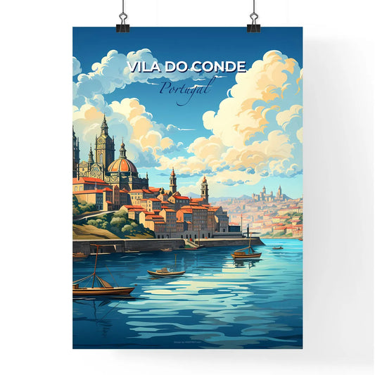 Vila Do Conde, Portugal, A Poster of a city by the water Default Title