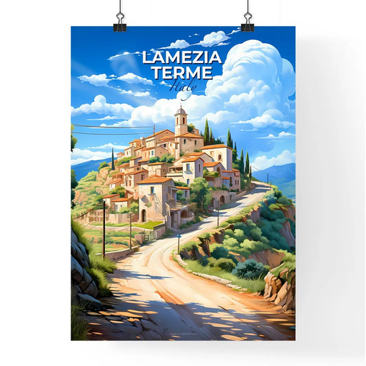 Lamezia Terme, Italy, A Poster of a road leading to a town Default Title