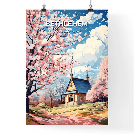 Bethlehem, Pennsylvania, A Poster of a house with a tree in the background Default Title