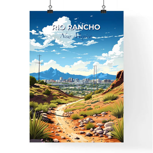 Rio Rancho, New Mexico, A Poster of a landscape of a city Default Title
