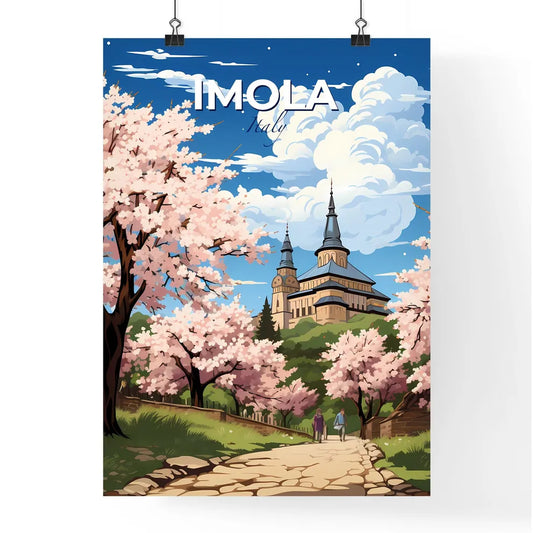 Imola, Italy, A Poster of a lively and colourful cityscape Default Title