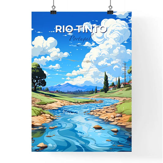 Rio Tinto, Portugal, A Poster of a river running through a valley Default Title