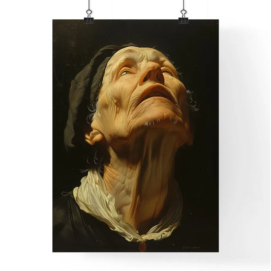Baroque Psychedelic Woman Pai Poster