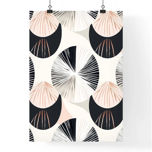 Modern Neutral Seamless Patte Poster