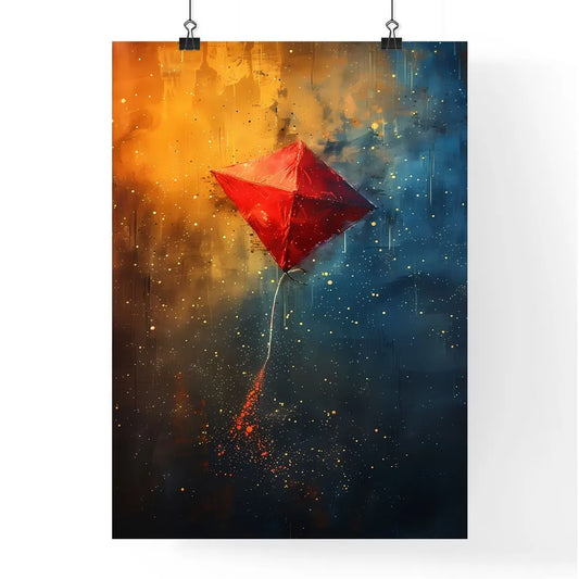 Vibrant Watercolor Painting Poster