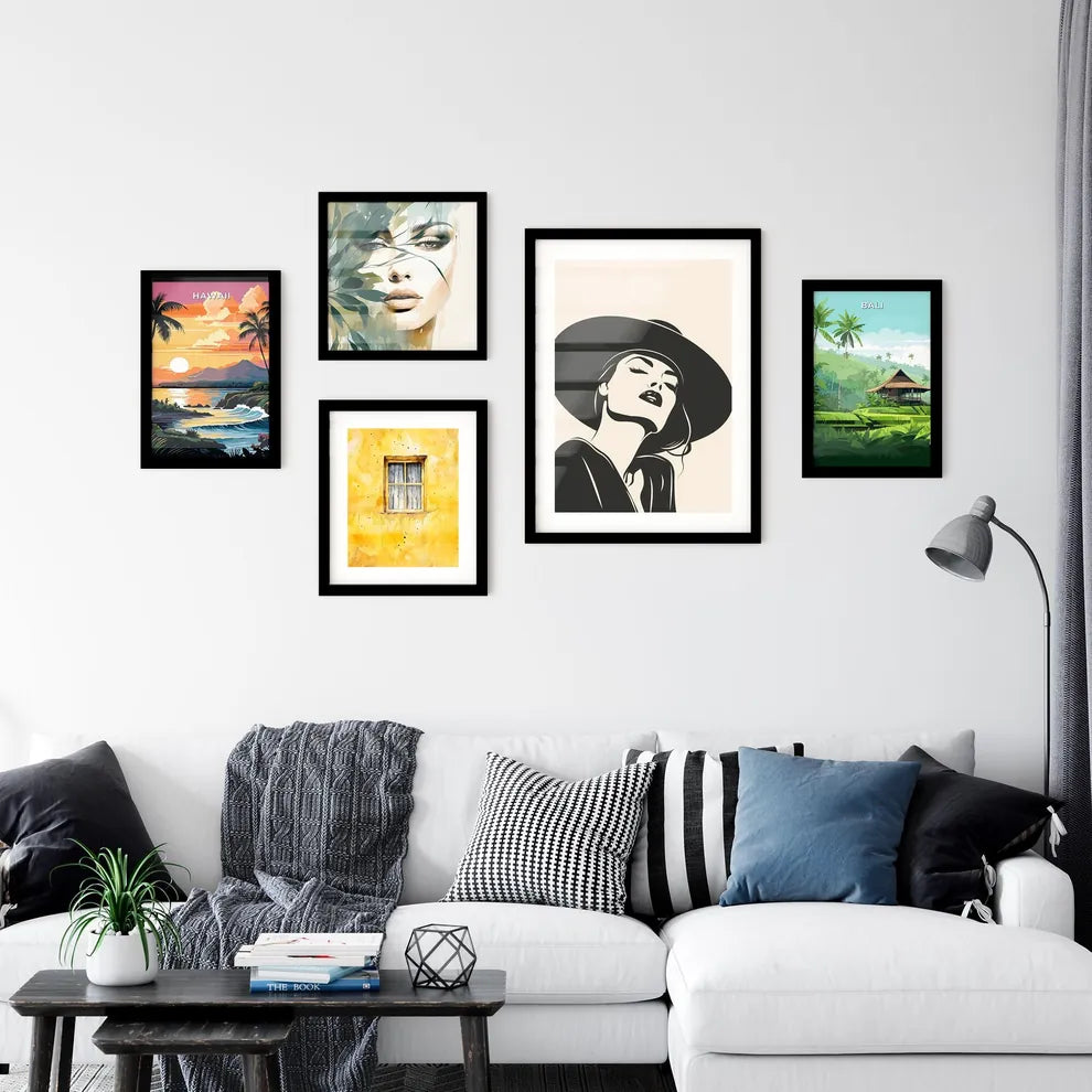 Minimalist Retro Fashion Art Poster Wall Art