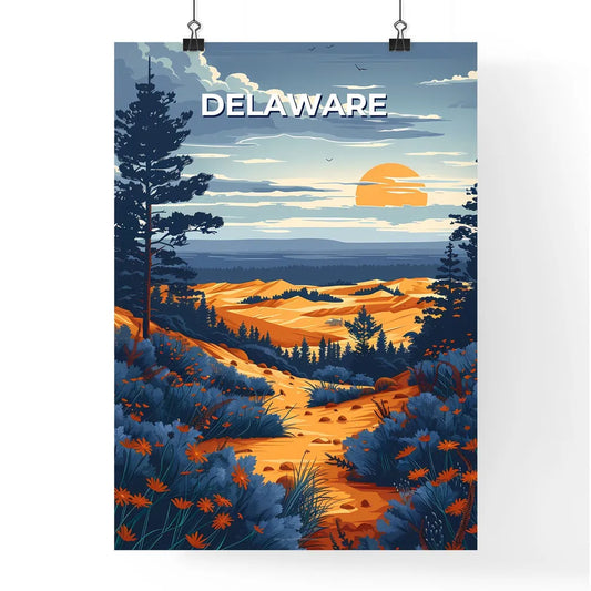 Artistic Landscape Painting Poster