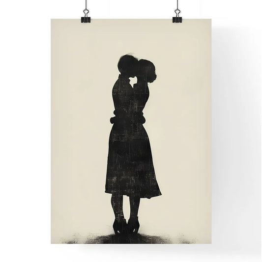 Minimalistic Black & White Artwork Poster