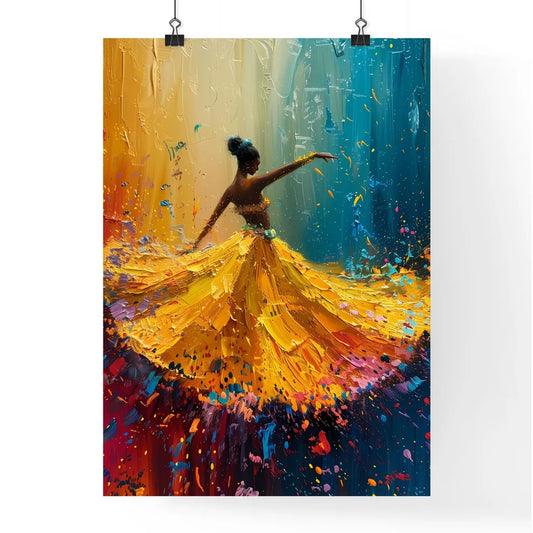 Immerse yourself in the vibrant embrace of a Poster