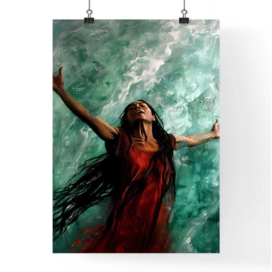 Airbrush Art Glamorous Pin-Up Painting Poster