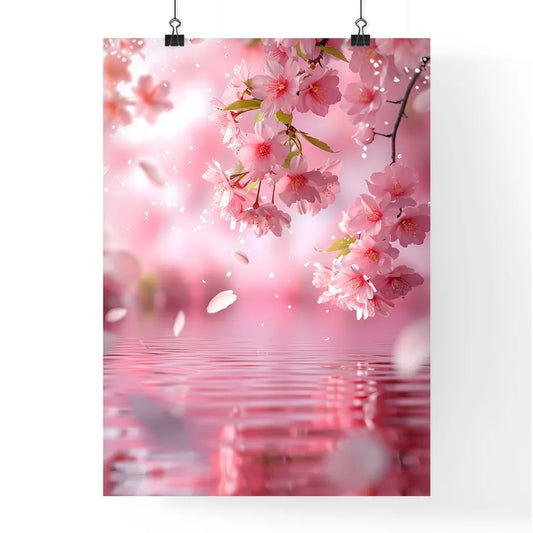 Ethereal Pink Serenity Poster