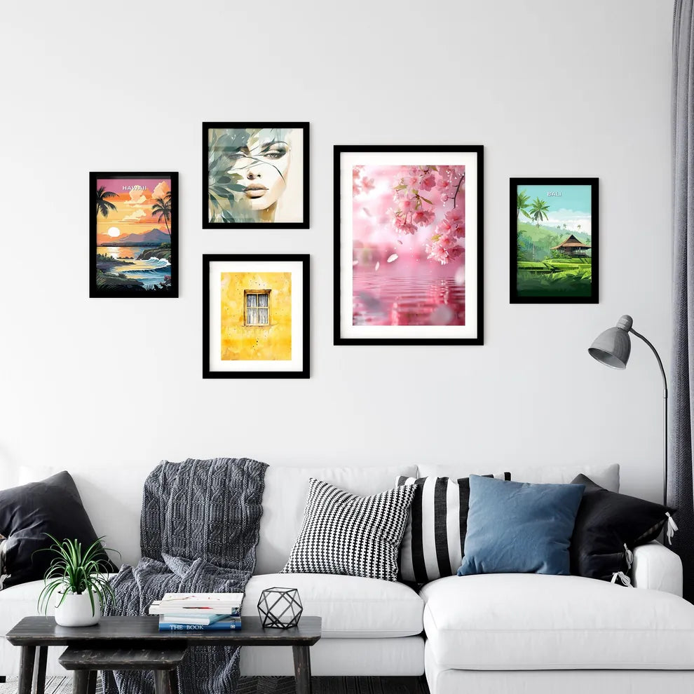 Ethereal Pink Serenity Wall Art