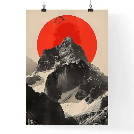 Tranquil Mountain Serenity Poster