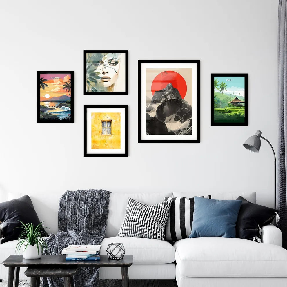 Tranquil Mountain Serenity Wall Art