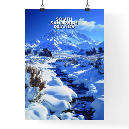 Vibrant Landscape Painting Poster