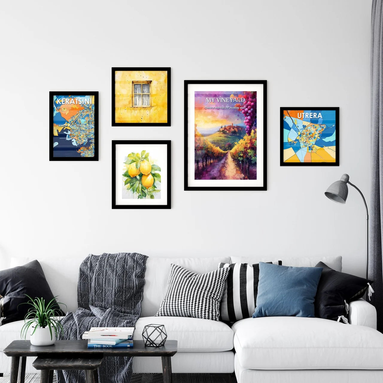 MY VINEYARD – Create a delicious art painting now!