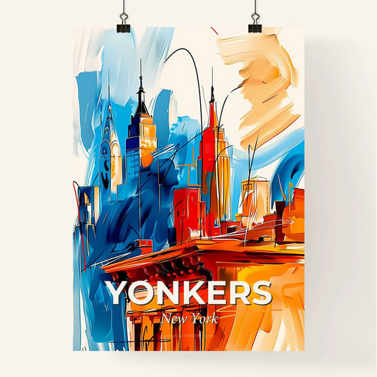 Vibrant Yonkers, New York Poster