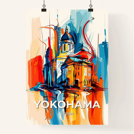 Vibrant Yokohama, Japan Poster
