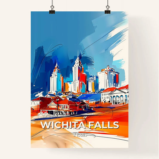 Vibrant Wichita Falls, Texas Poster