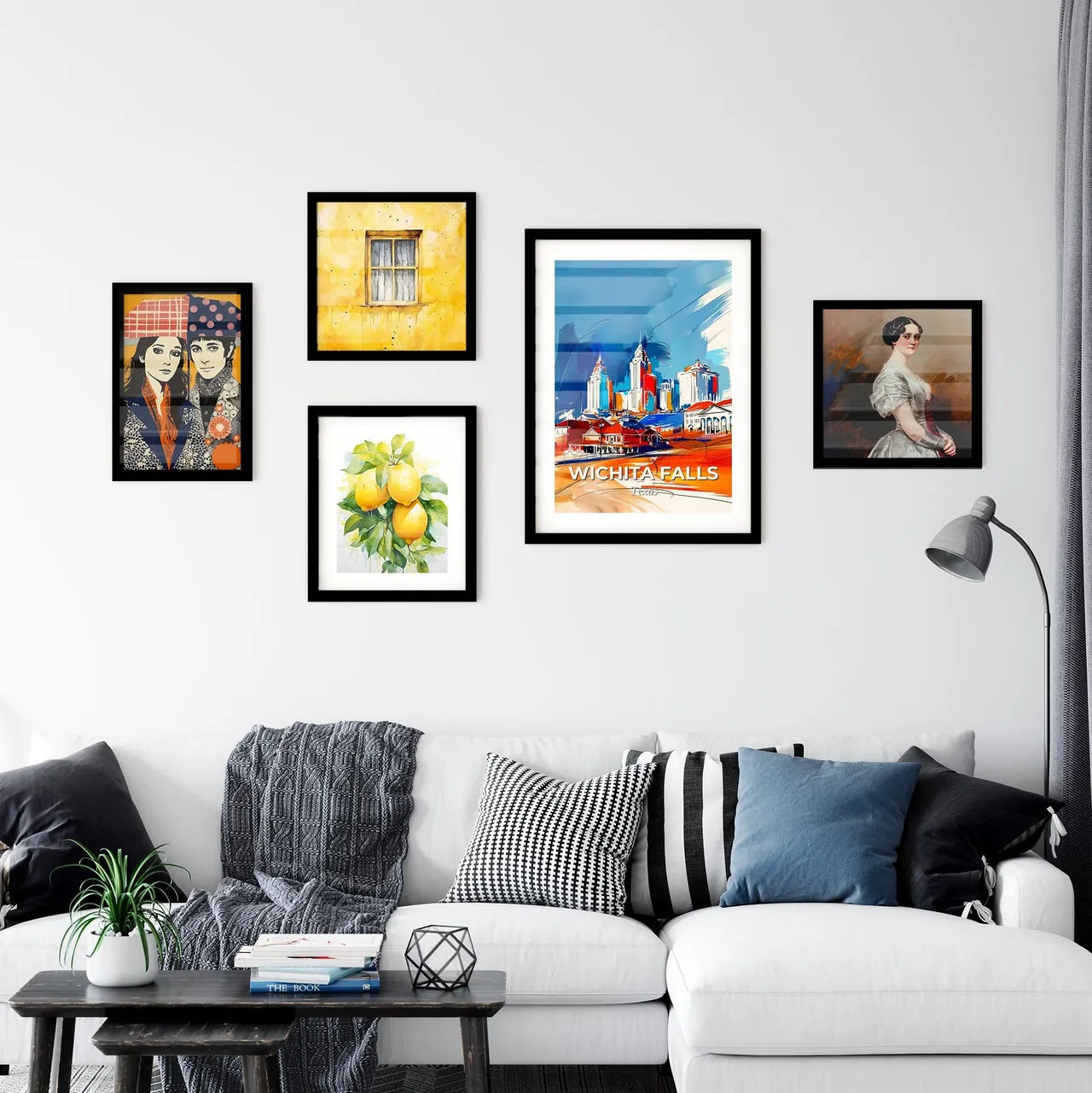 Vibrant Wichita Falls, Texas Wall Art Collection