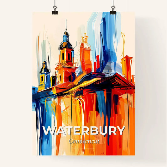 Vibrant Waterbury, Connecticut Poster