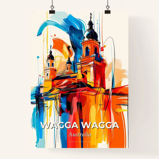 Vibrant Wagga Wagga, Australia Poster