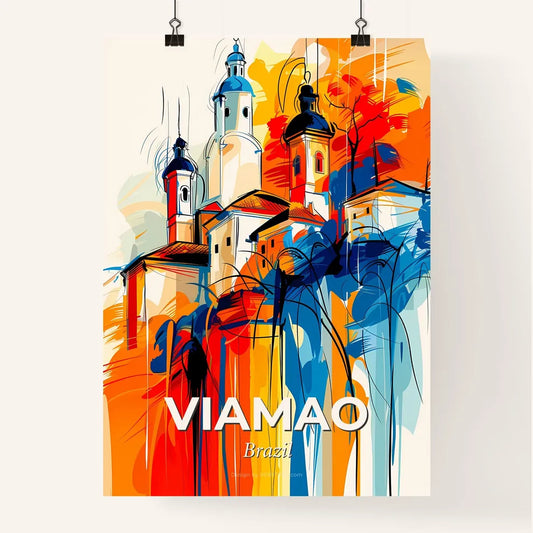 Vibrant Viamao, Brazil Poster