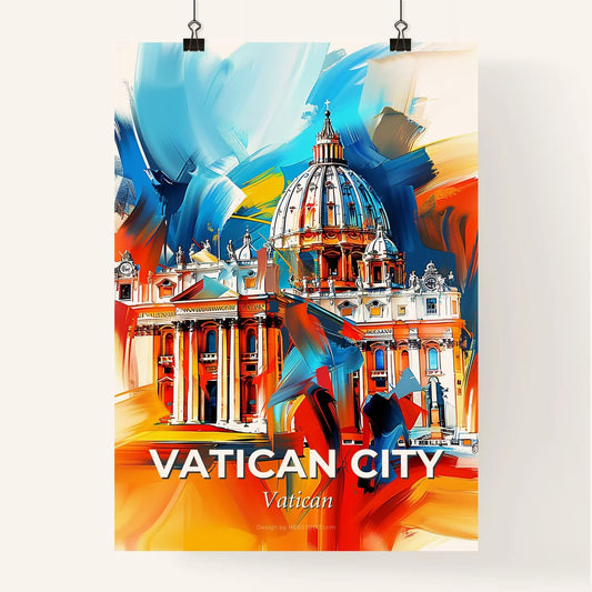 Vibrant Vatican City, Vatican Poster