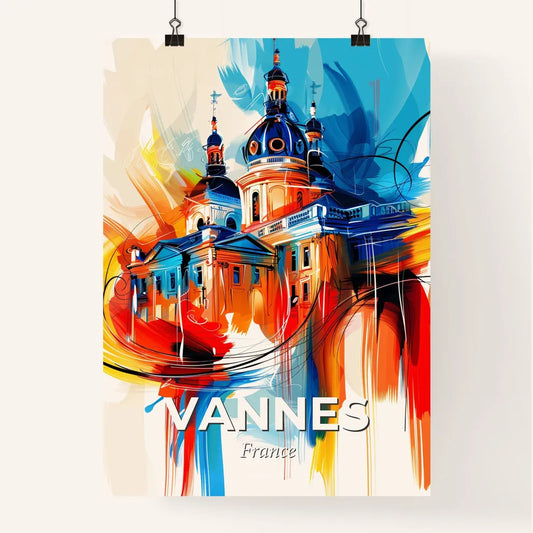 Vibrant Vannes, France Poster