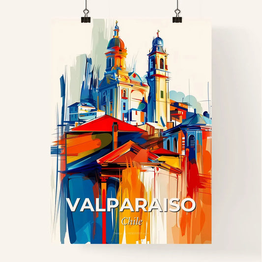 Vibrant Valparaiso, Chile Poster