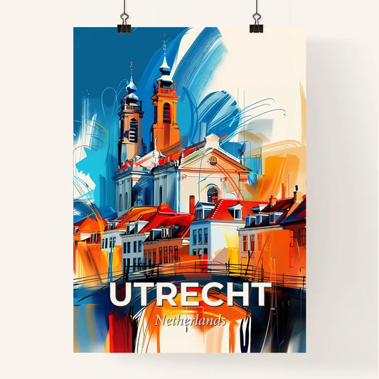 Vibrant Utrecht, Netherlands Poster