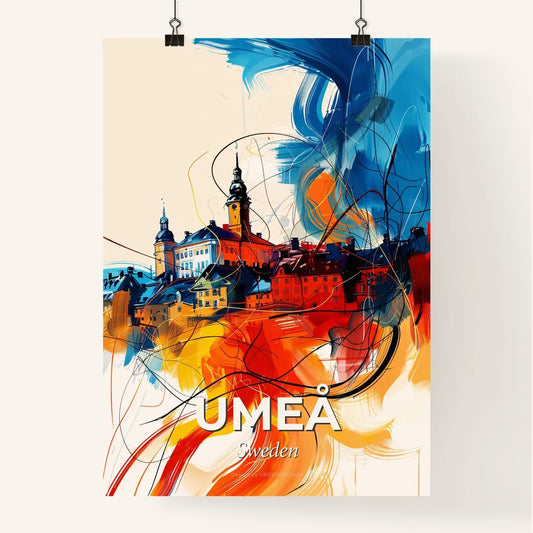Vibrant Umeå, Sweden Poster