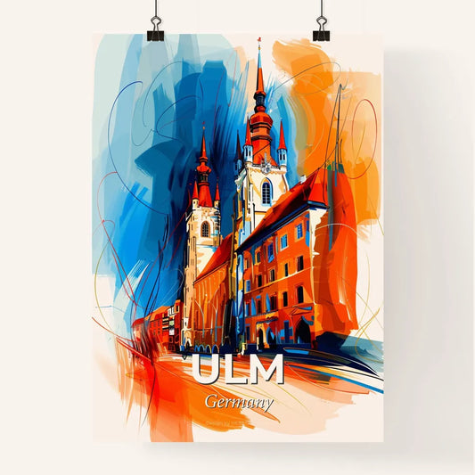 Vibrant Ulm, Germany Poster