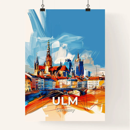 Vibrant Ulm, Germany Poster