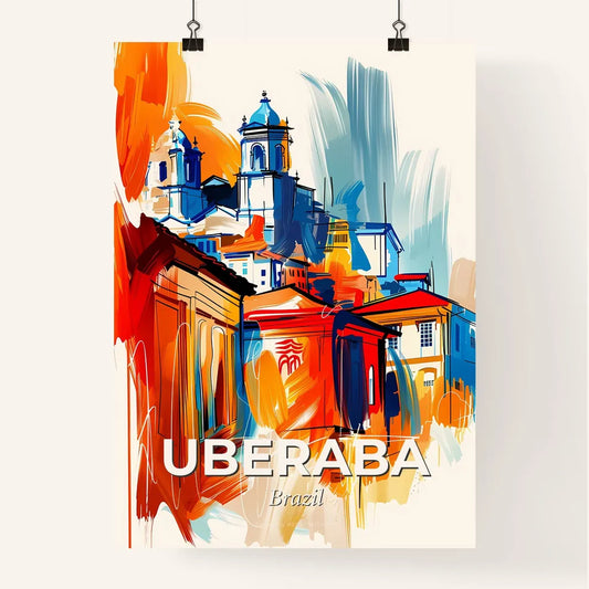 Vibrant Uberaba, Brazil Poster
