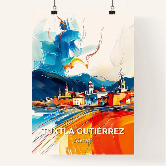 Vibrant Tuxtla Gutiérrez, Mexico Poster