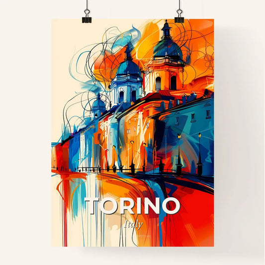 Vibrant Torino , Italy Poster