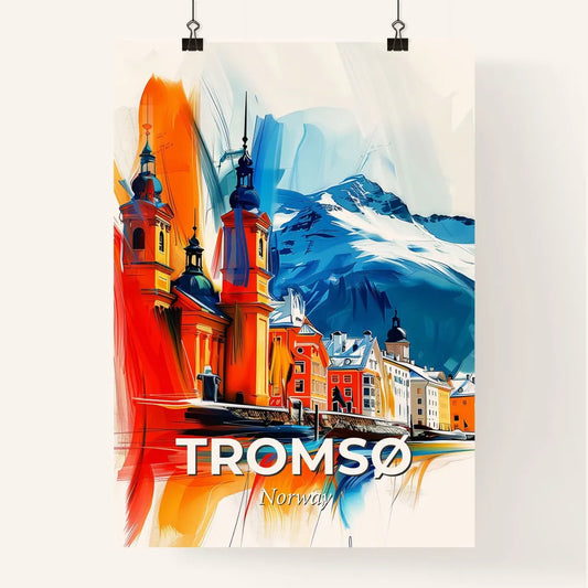Vibrant Tromsø, Norway Poster
